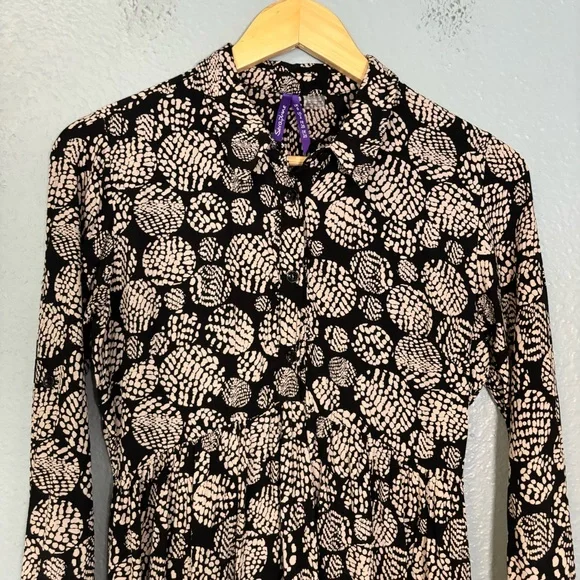 Seraphine Black and White Mini Dress - Picture 5 of 14